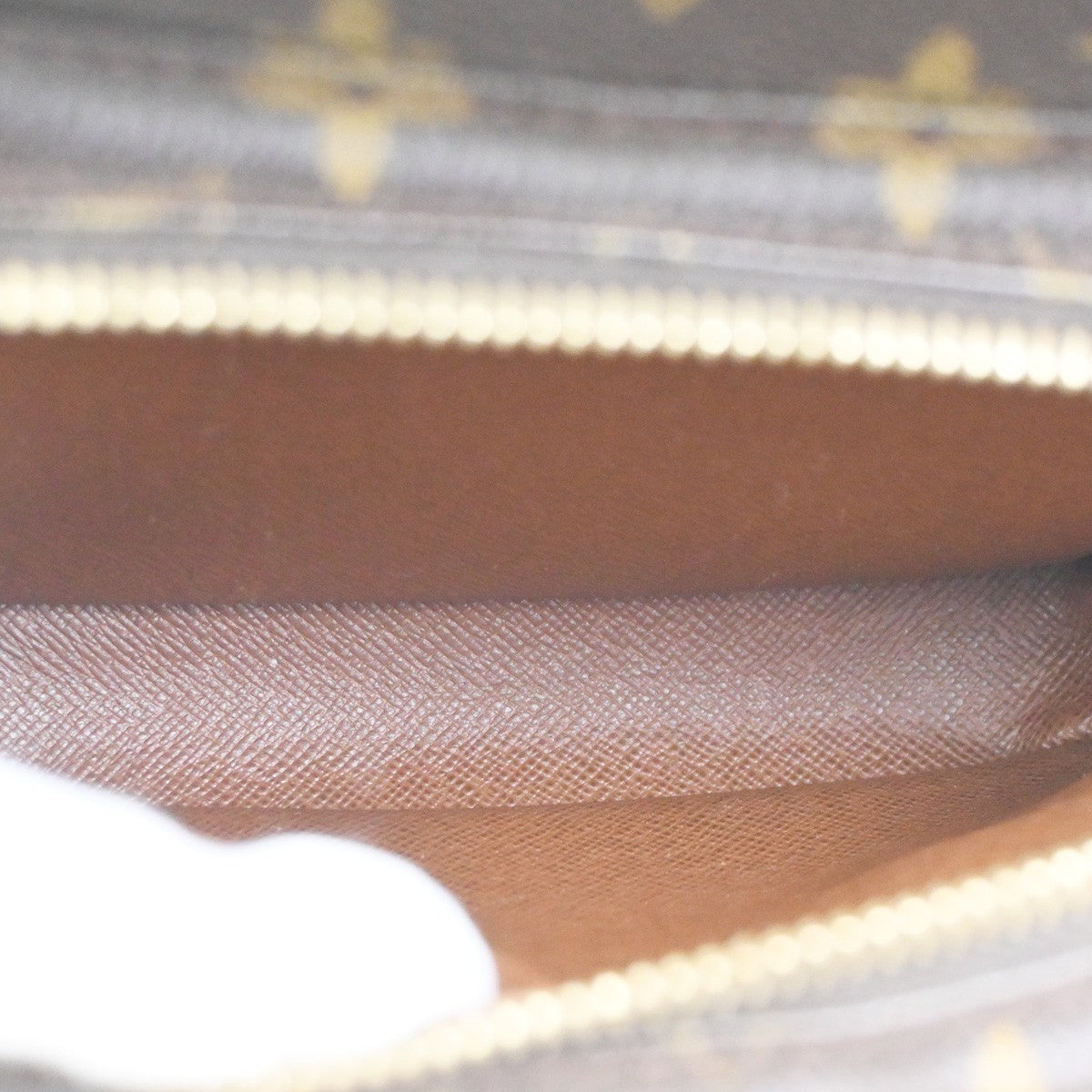 Louis Vuitton Amazone Bag Monogram Canvas Brown Canvas Shoulder Bag
