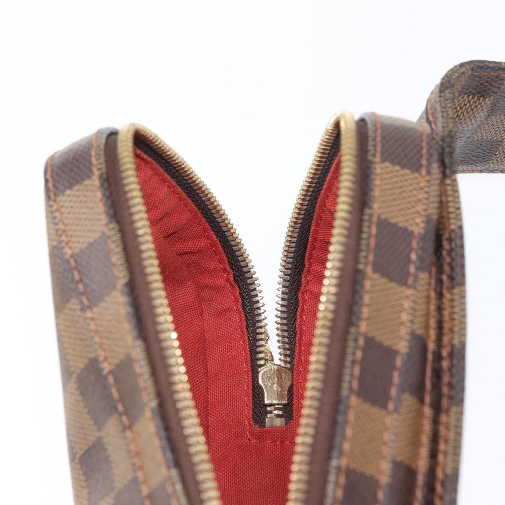 Louis Vuitton Geronimos Waist Bag Damier Brown Canvas Shoulder Bag