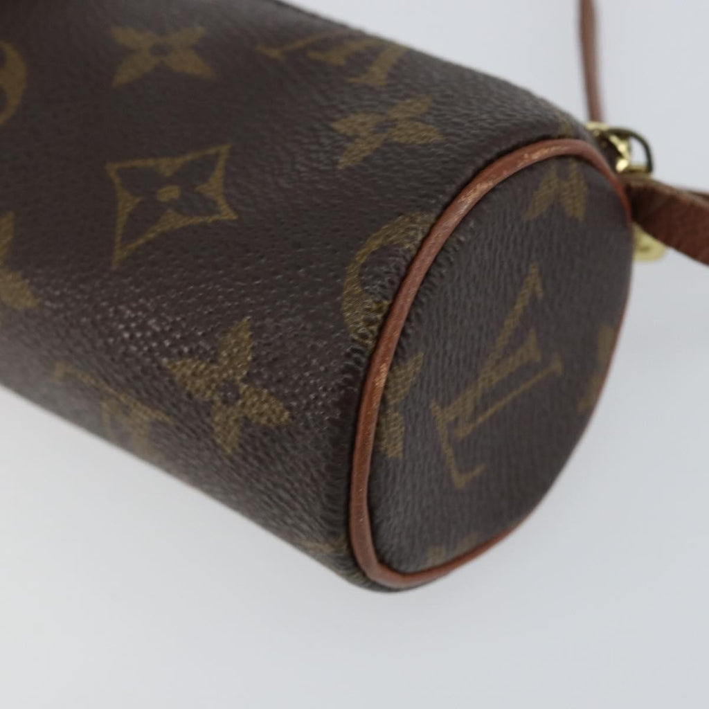 Louis Vuitton Papillon Pochette Monogram Canvas Brown Canvas Clutche & Pouche Bag