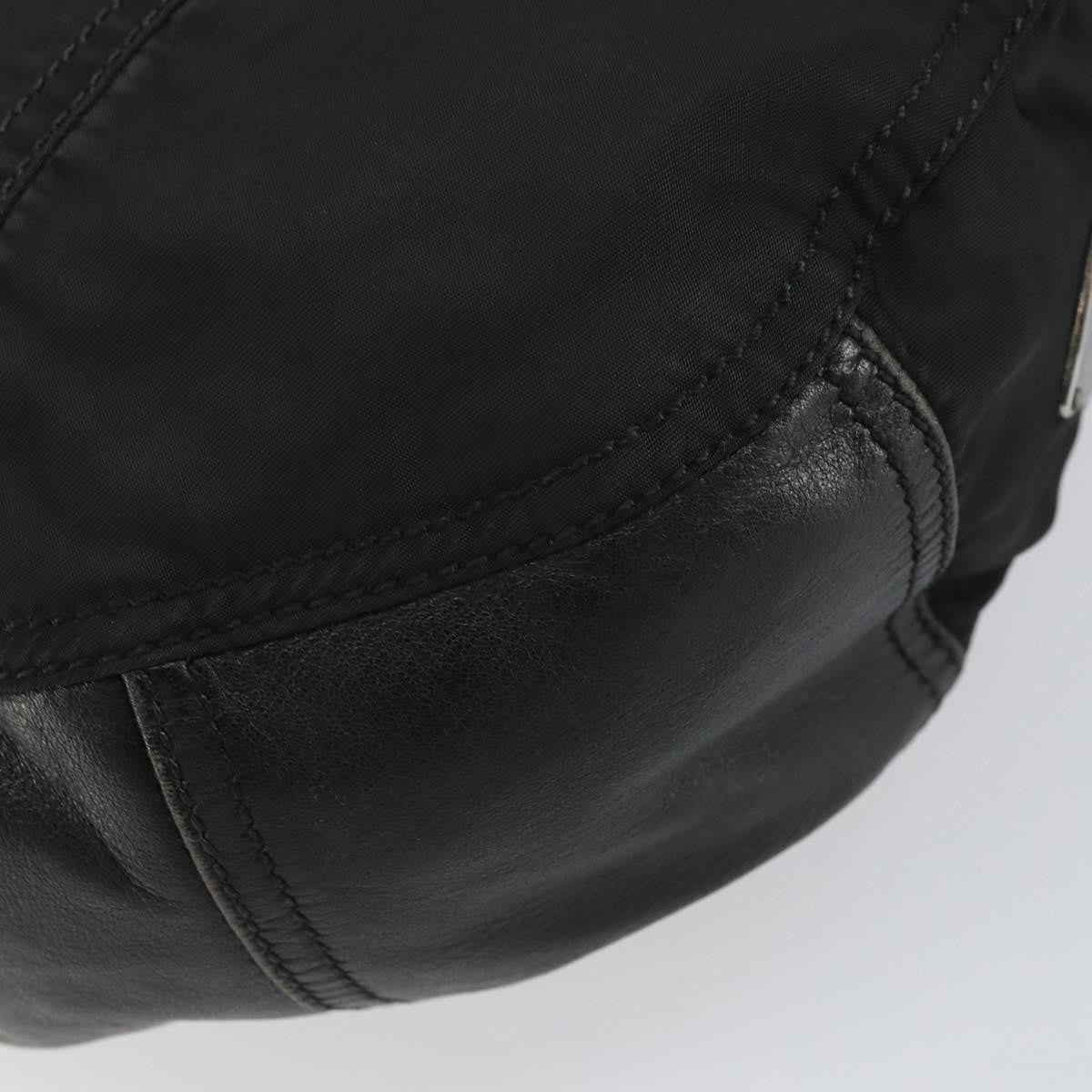 Prada Vintage Shoulder Bag Tessuto Black Nylon Shoulder Bag Bag