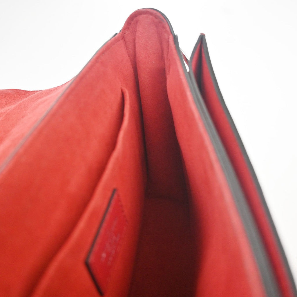 Louis Vuitton Very Messenger Monogram Leather Red Leather Shoulder Bag