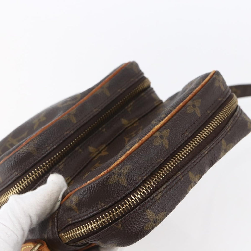 Louis Vuitton Amazone Bag Monogram Canvas Brown Canvas Shoulder Bag