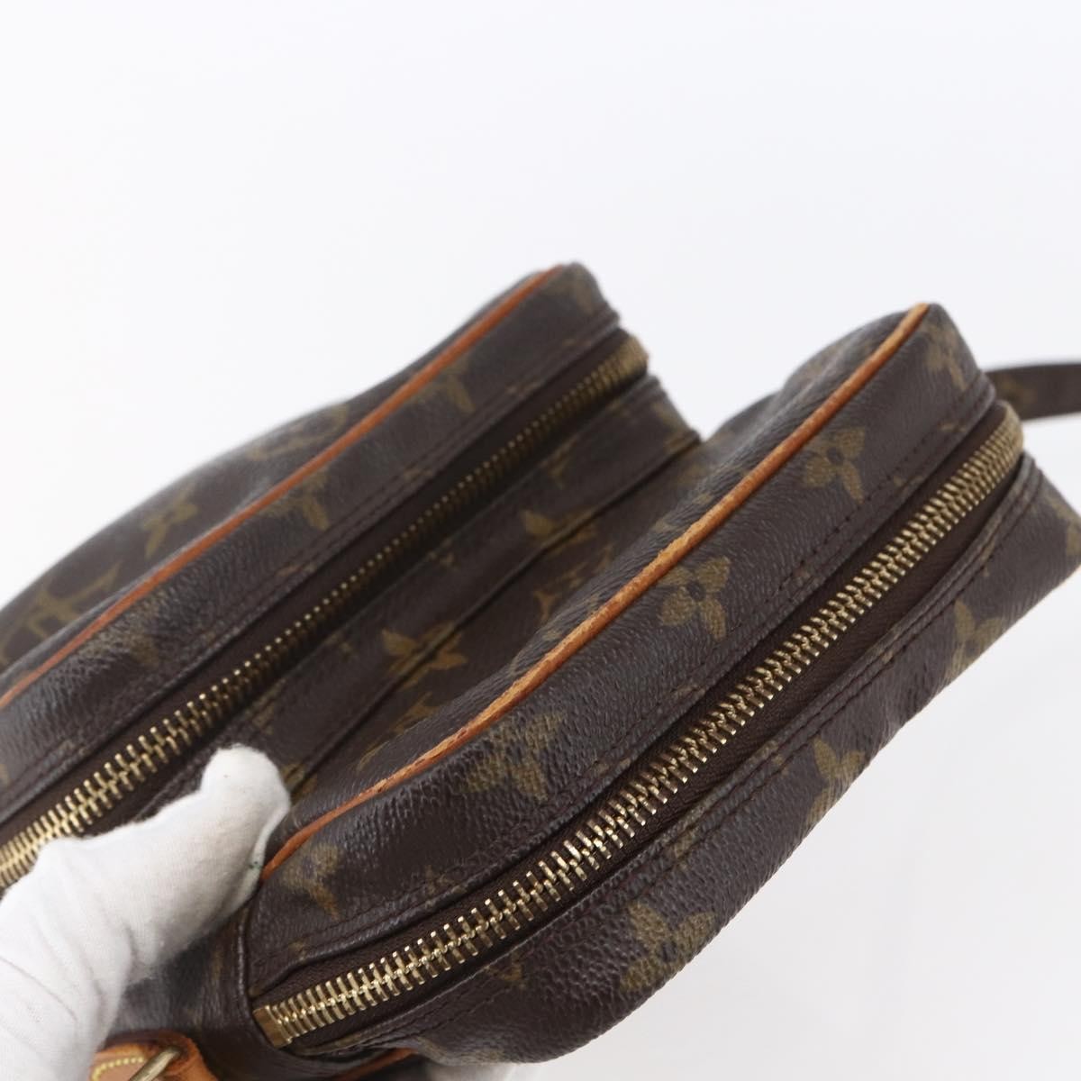 Louis Vuitton Amazone Bag Monogram Canvas Brown Canvas Shoulder Bag