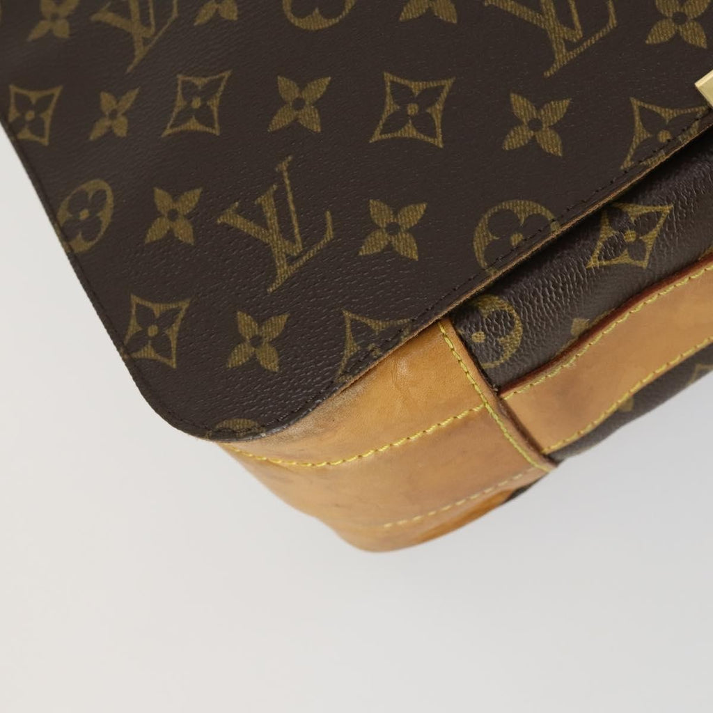 Louis Vuitton Abbesses Messenger Bag Monogram Canvas Brown Canvas Shoulder Bag