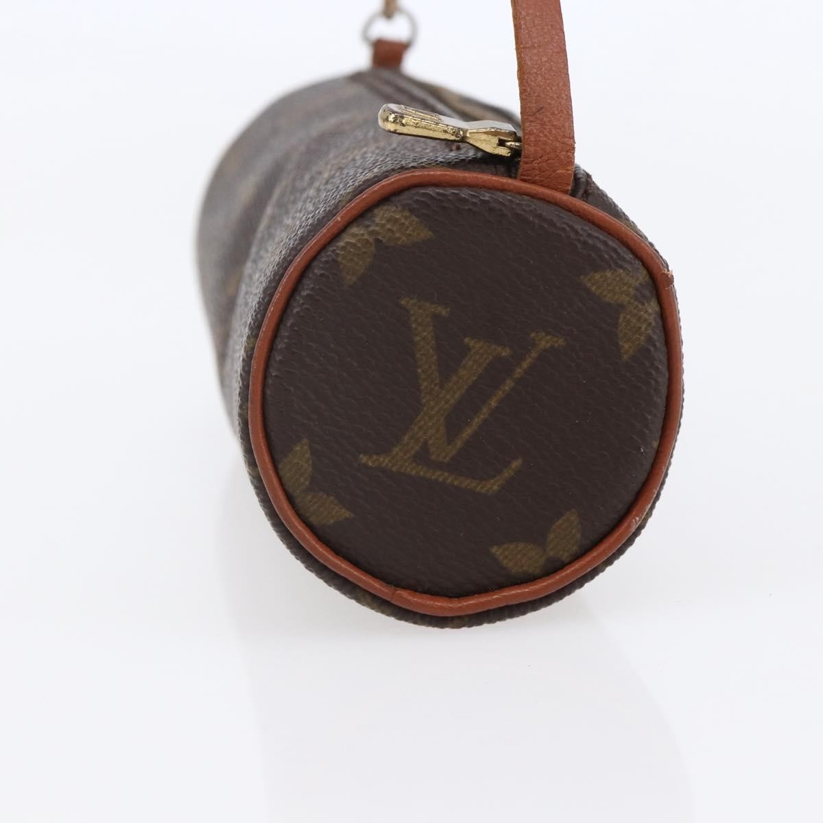 Louis Vuitton Papillon Pochette Monogram Canvas Brown Canvas Clutche & Pouche Bag
