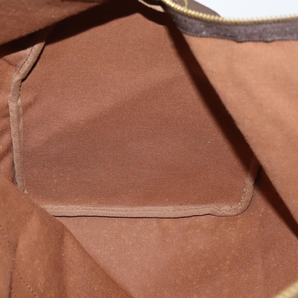 Louis Vuitton Keepall Bag Monogram Canvas Brown Canvas Travel Bag