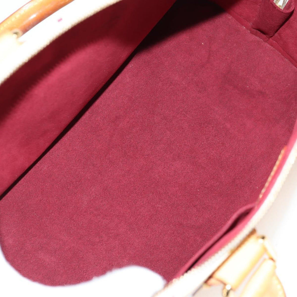 Louis Vuitton Alma Handbag Monogram Multicolor White Canvas Bag