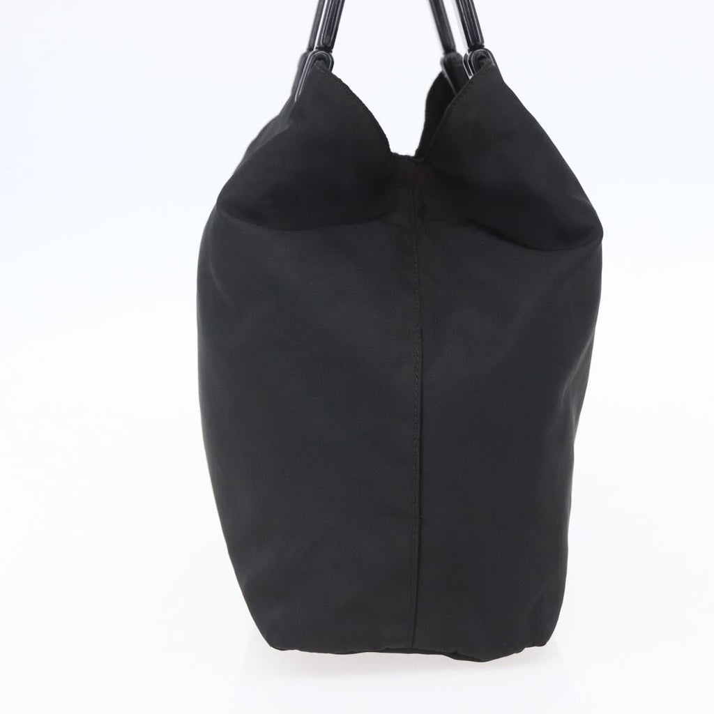 Prada Vintage Handbag Tessuto Black Nylon Handbag