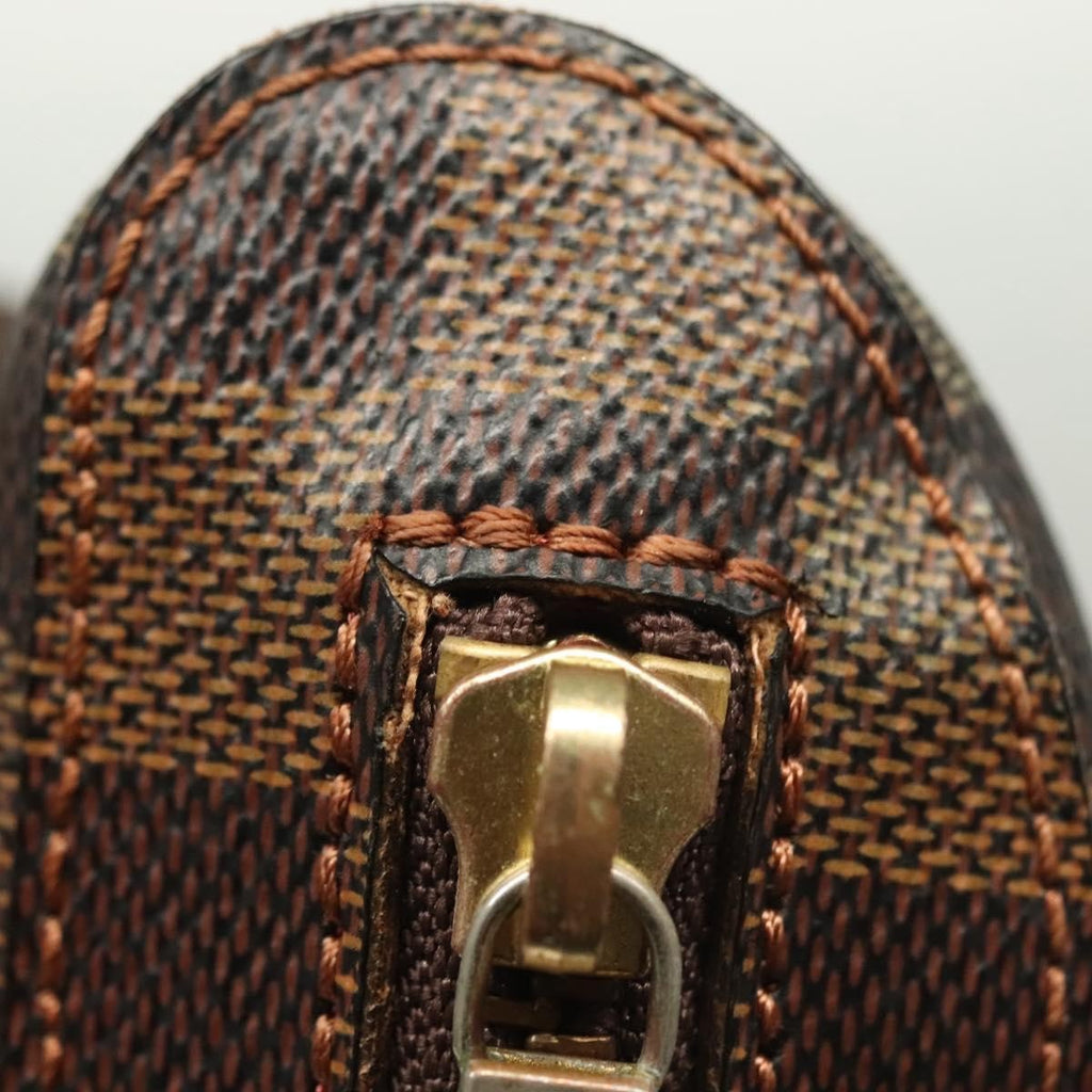 Louis Vuitton Geronimos Waist Bag Damier Brown Canvas Shoulder Bag