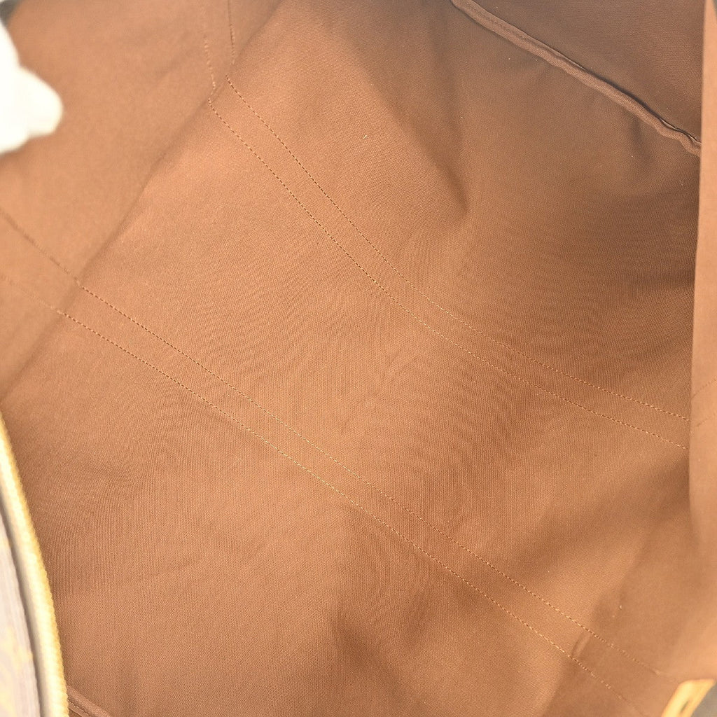 Louis Vuitton Keepall Bag Monogram Canvas Brown Canvas Travel Bag
