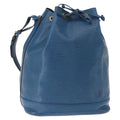 Louis Vuitton Noe Handbag Epi Leather Blue Leather Shoulder Bag