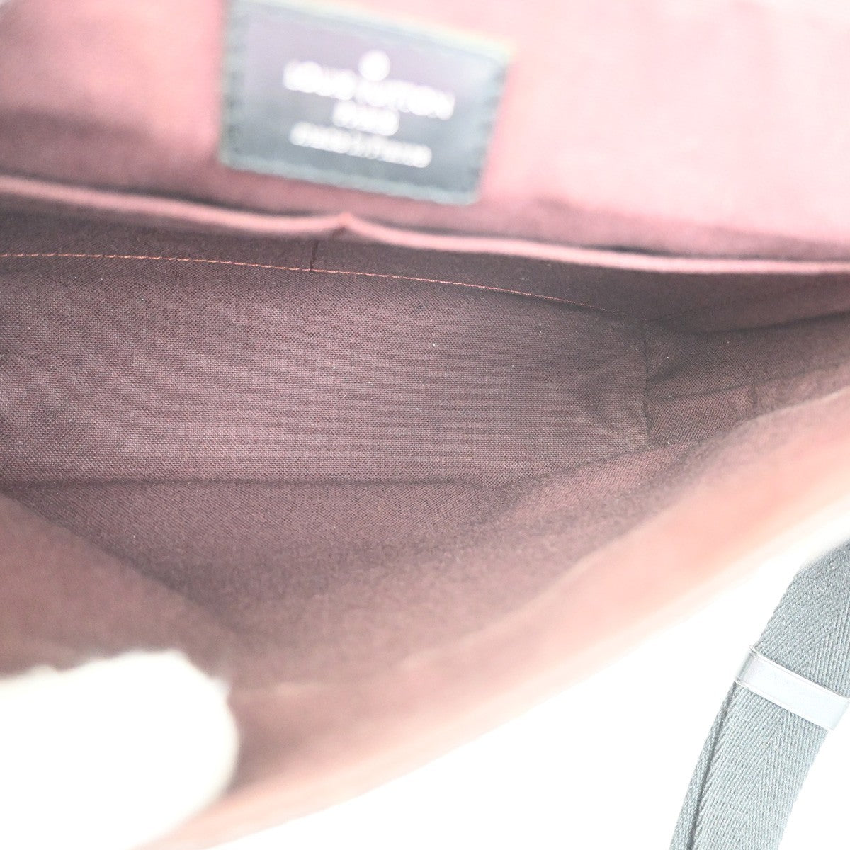 Louis Vuitton District Messenger Bag Macassar Monogram Canvas Brown Canvas Shoulder Bag