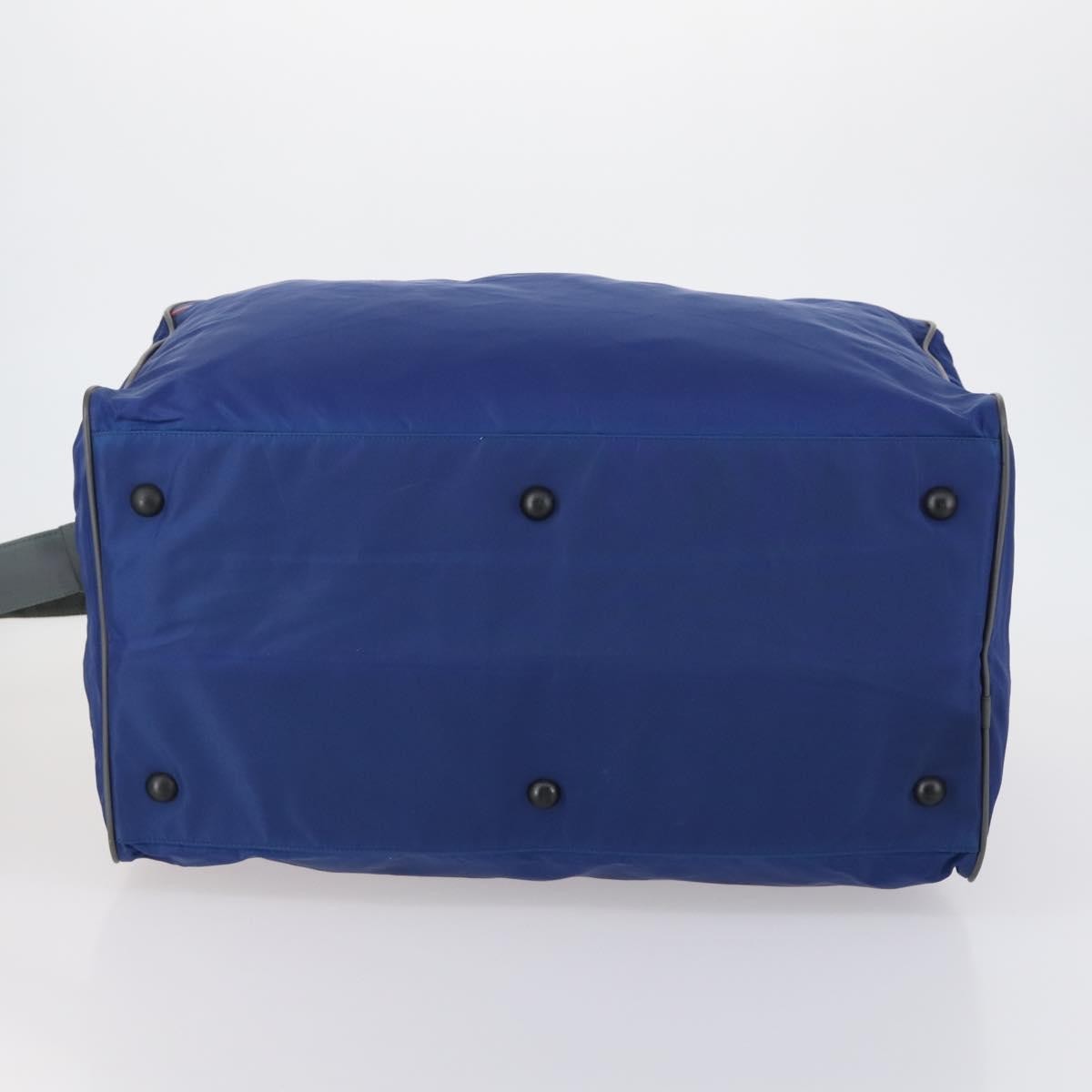 Prada Convertible Weekender Bag Tessuto Blue Nylon Travel Bag Bag