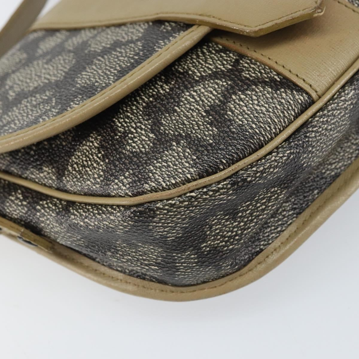 Saint Laurent Vintage Shoulder Bag Pvc Leather Gray Pvc Shoulder Bag Bag (Pre-Owned)