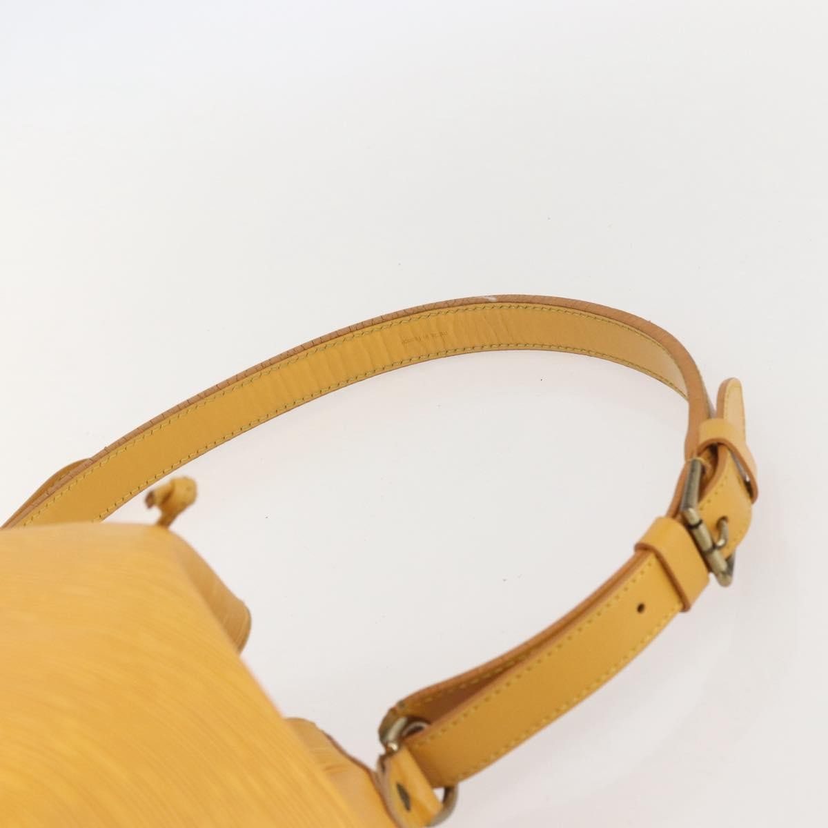 Louis Vuitton Petit Noe Handbag Epi Leather Yellow Leather Shoulder Bag
