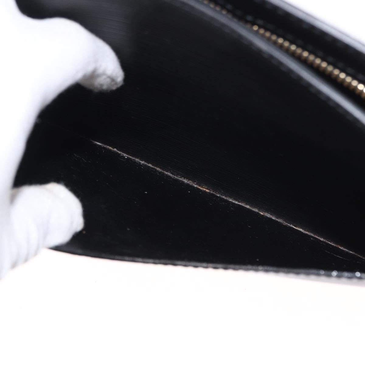 Louis Vuitton Pochette Homme Epi Leather Black Leather Clutche & Pouche Bag