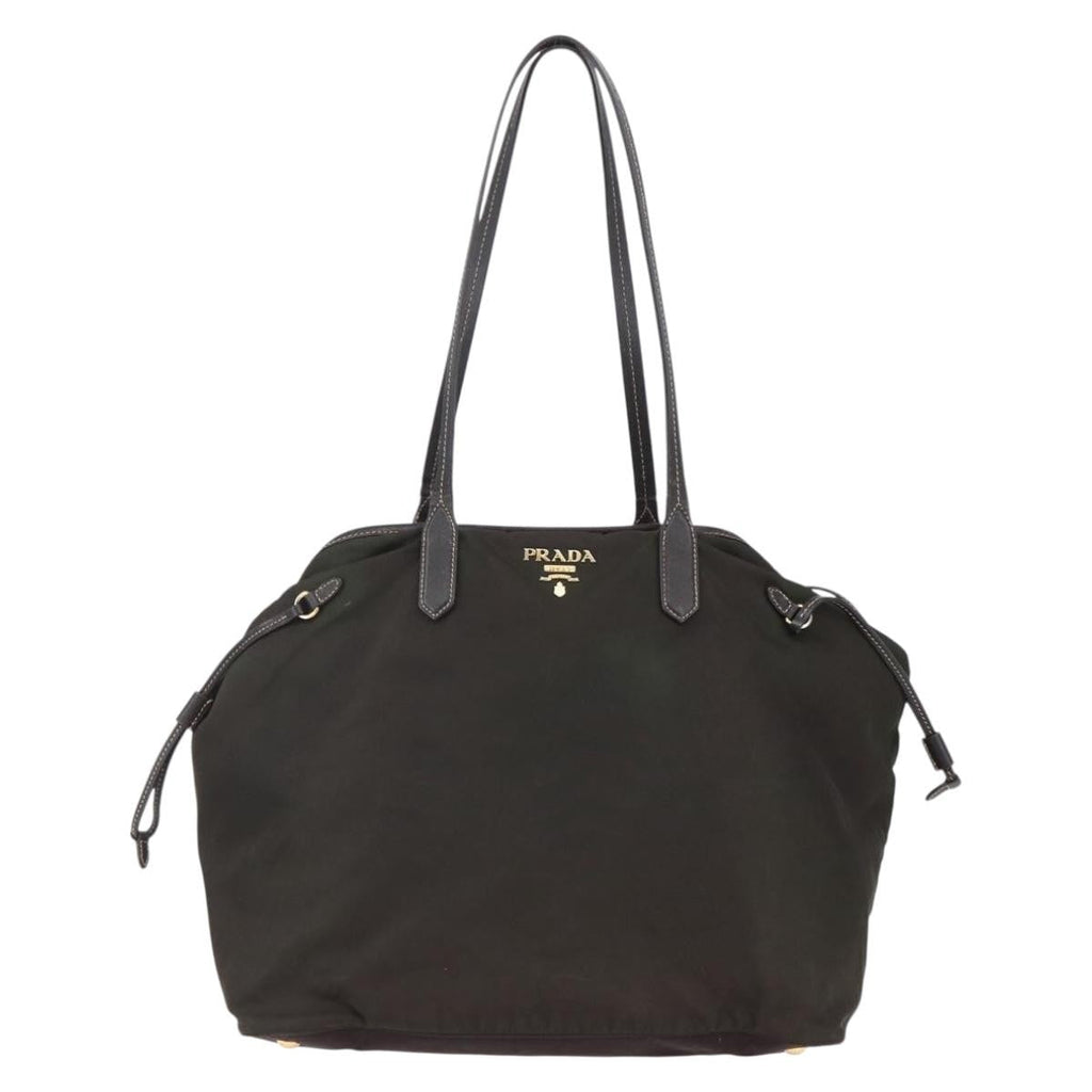 Prada Open Tote Tessuto Khaki Nylon Tote Bag Bag