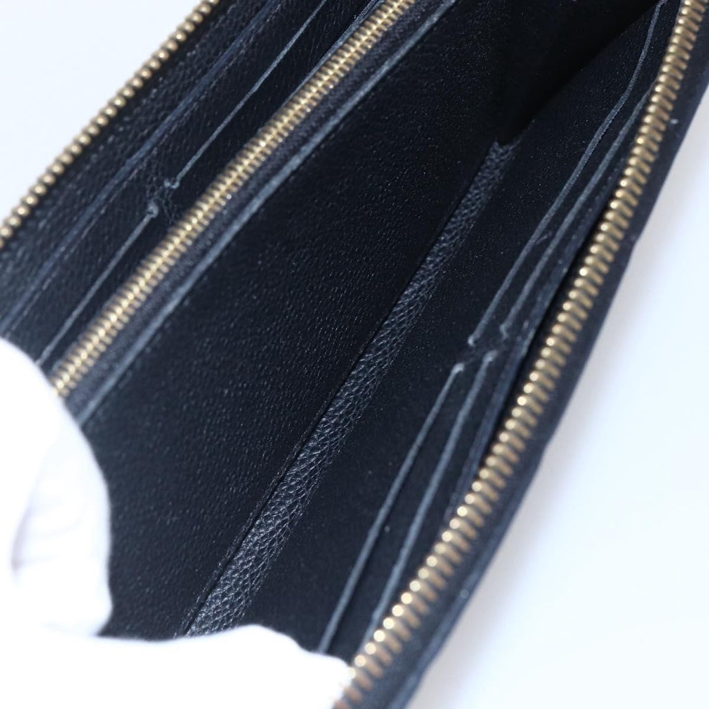 Louis Vuitton Portefeuille Zippy Monogramme Empreinte Monogramme Empreinte Black Leather Wallets Accessory