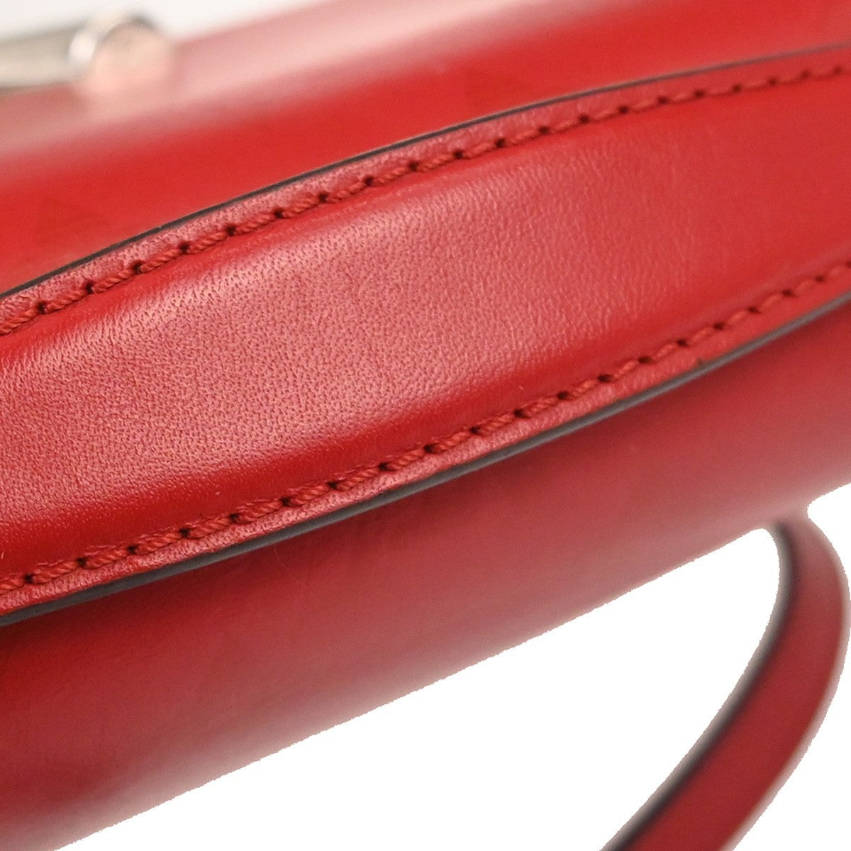 Louis Vuitton Very Messenger Monogram Leather Red Leather Shoulder Bag