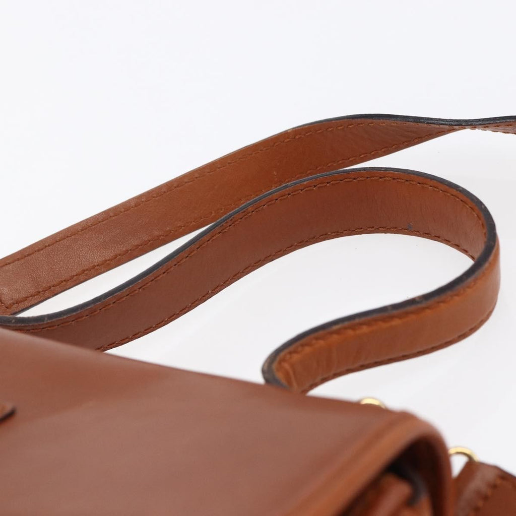 Celine Handbag Leather Brown Leather Handbag