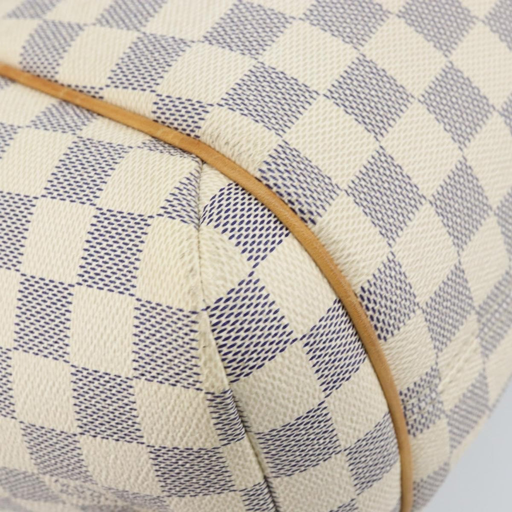 Louis Vuitton Totally Handbag Damier Azur Blue Canvas Tote Bag