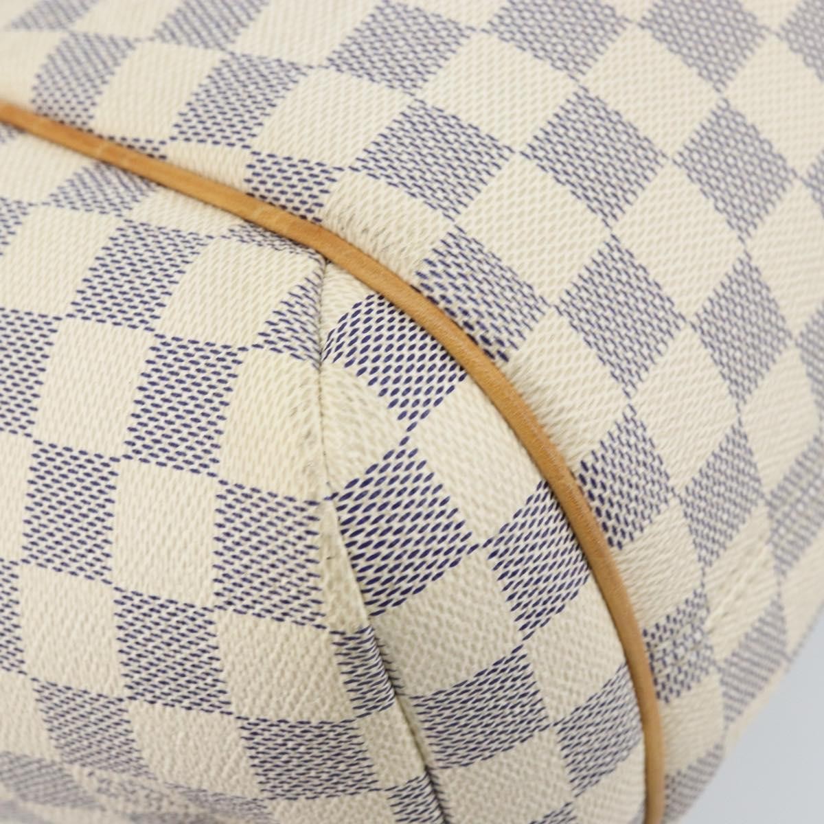 Louis Vuitton Totally Handbag Damier Azur Blue Canvas Tote Bag