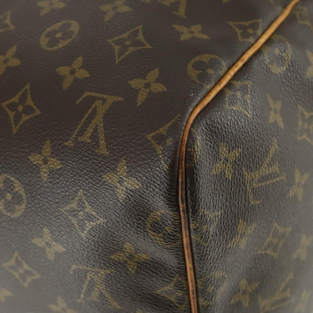 Louis Vuitton Keepall Bag Monogram Canvas Brown Canvas Travel Bag