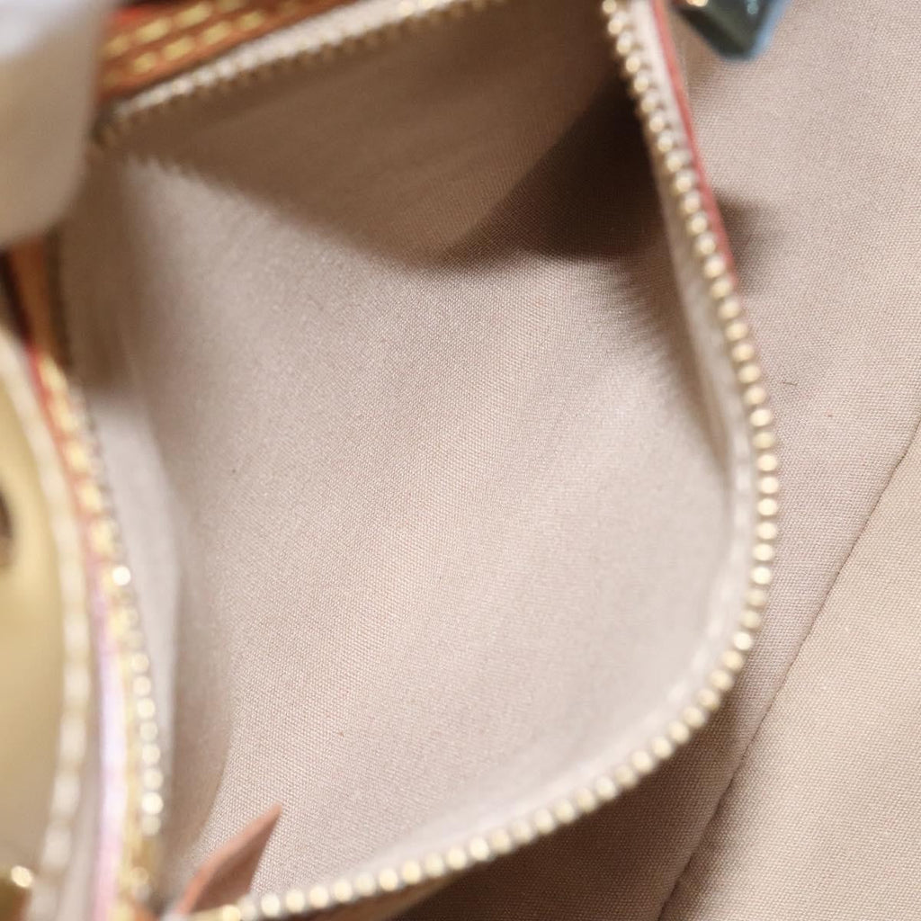 Louis Vuitton Reade Handbag Monogram Vernis Beige Patent_Leather Bag