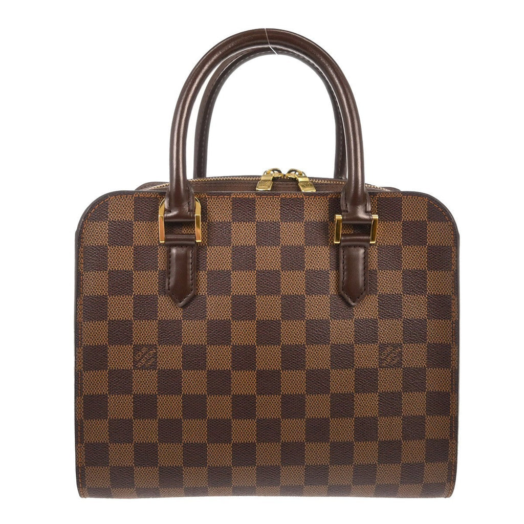 Louis Vuitton Triana Bag Damier Brown Canvas Handbag