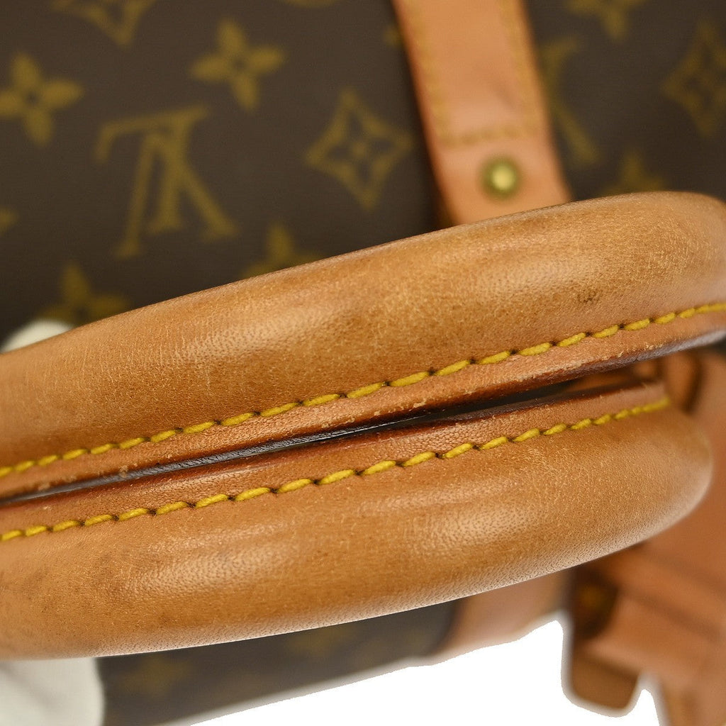 Louis Vuitton Keepall Bag Monogram Canvas Brown Canvas Travel Bag