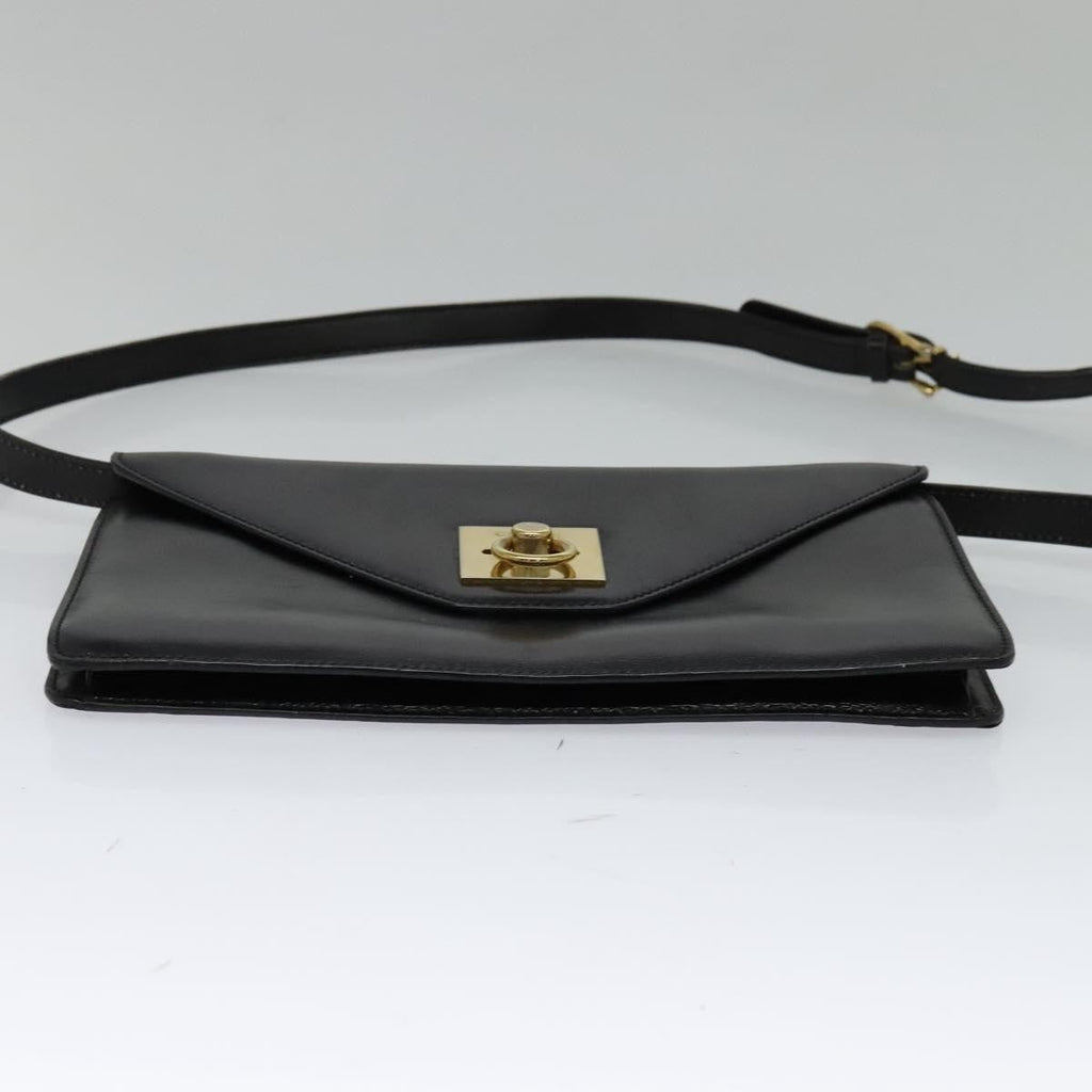 Celine Envelope Shoulder Bag Leather Black Leather Shoulder Bag Bag