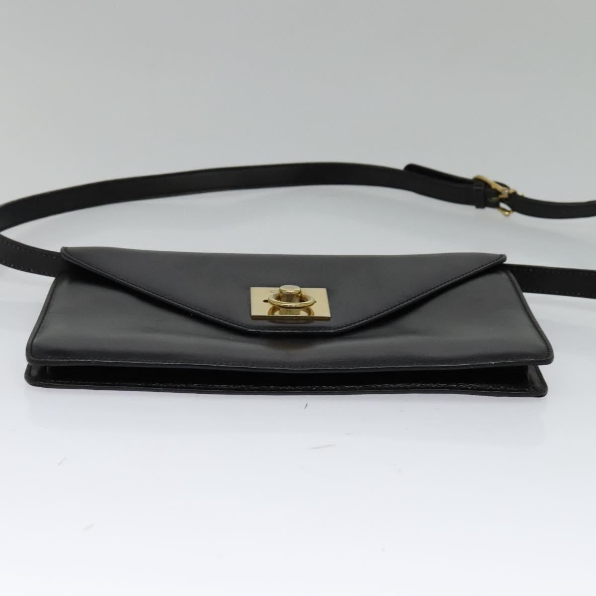 Celine Envelope Shoulder Bag Leather Black Leather Shoulder Bag Bag