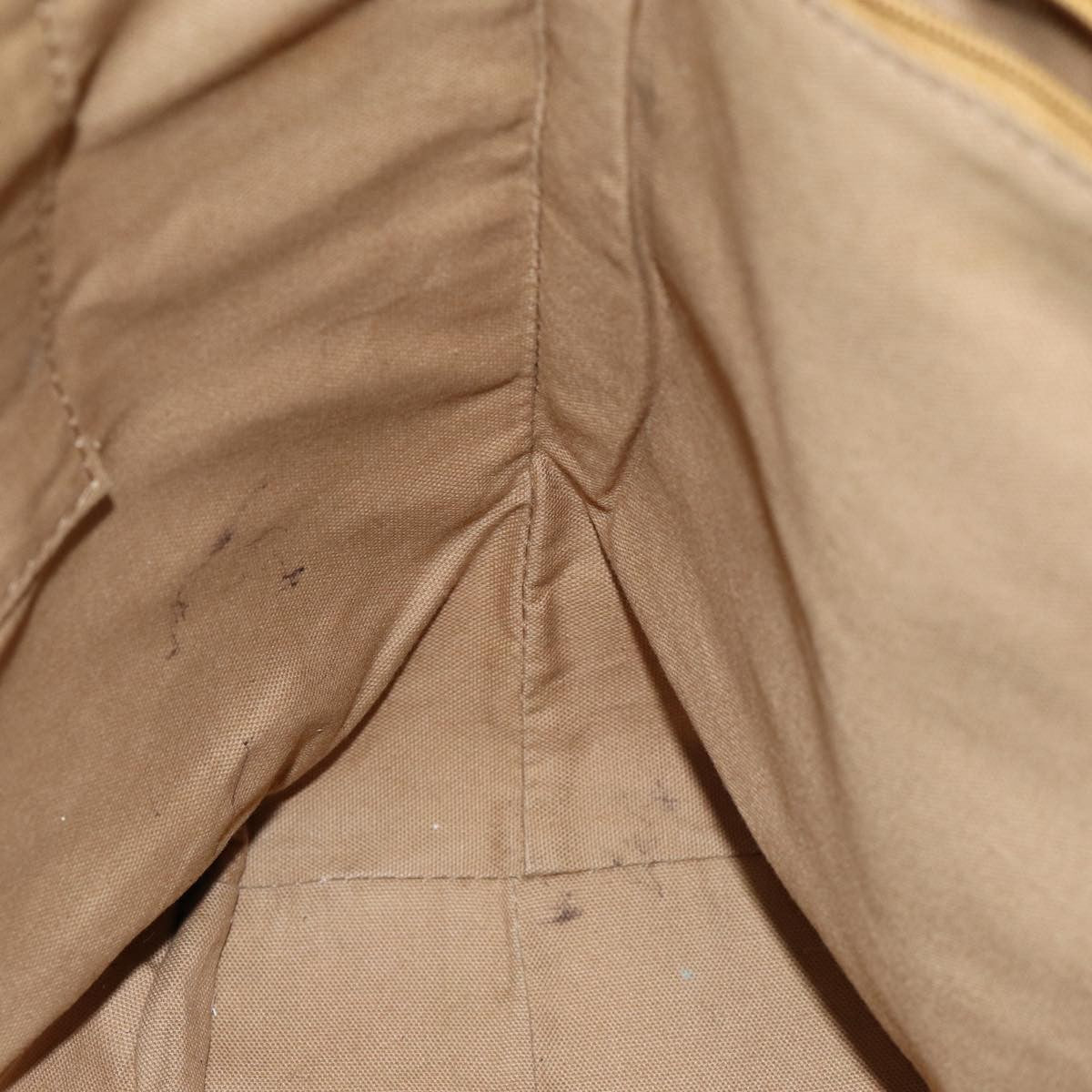 Burberry Nova Check Blue Label Nylon Brown Nylon Tote Bag