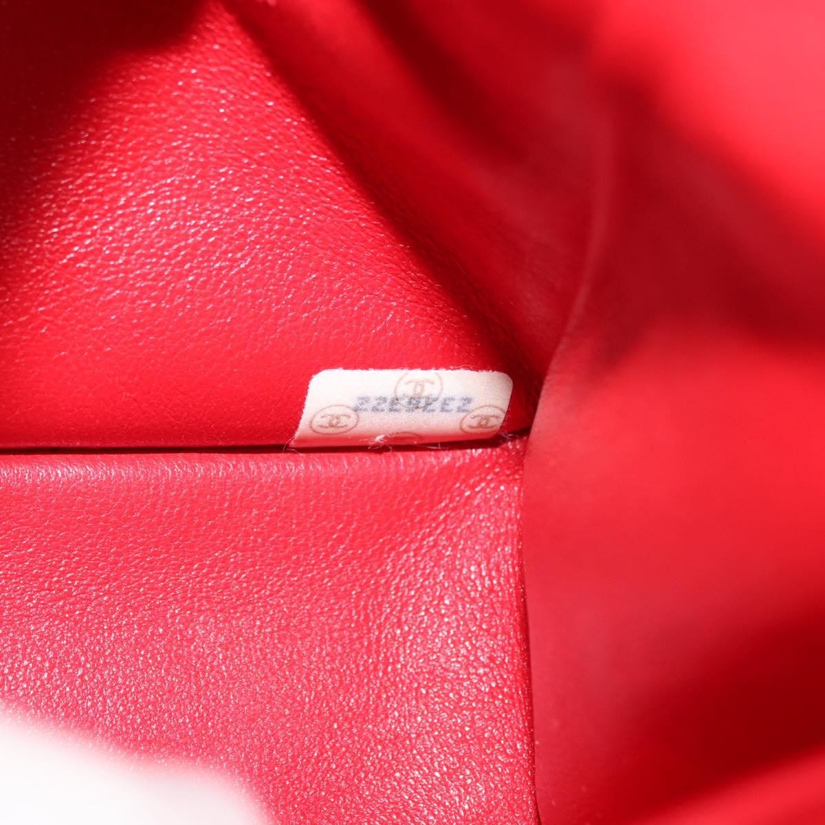 Chanel Timeless - Classic Double Flap Bag Quilted Satin Red Satin Shoulder Bag Bag