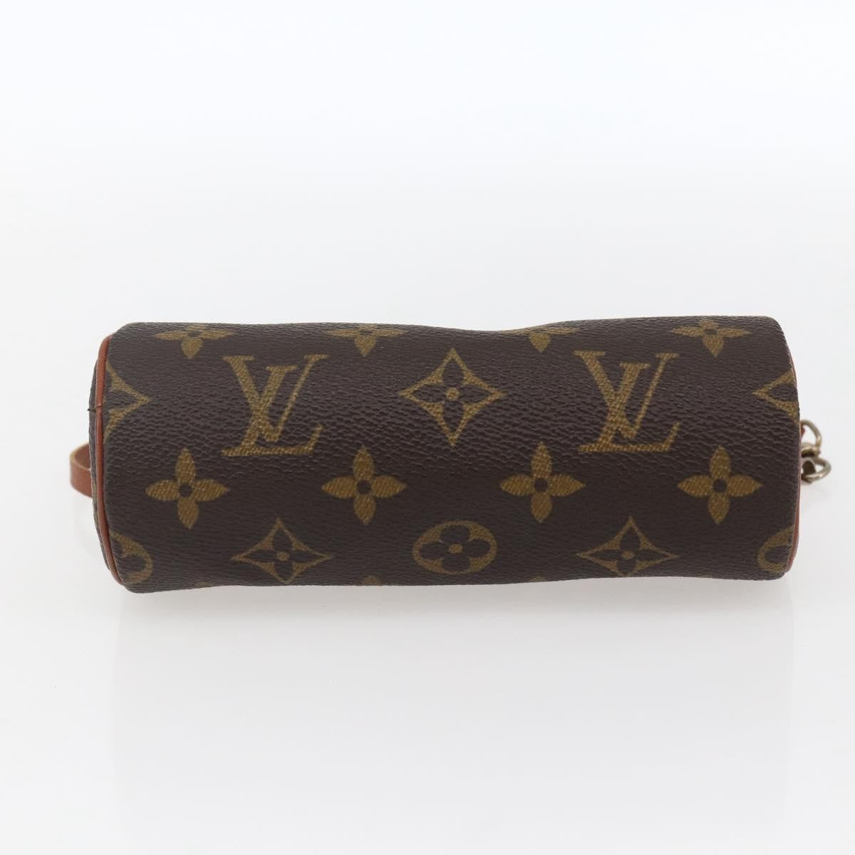 Louis Vuitton Papillon Pochette Monogram Canvas Brown Canvas Clutche & Pouche Bag