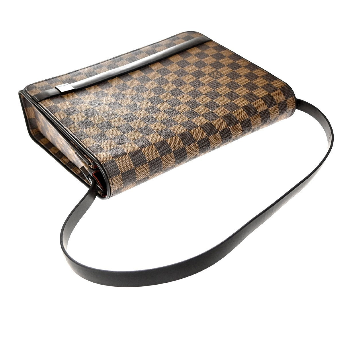 Louis Vuitton Tribeca Handbag Damier Brown Leather Shoulder Bag