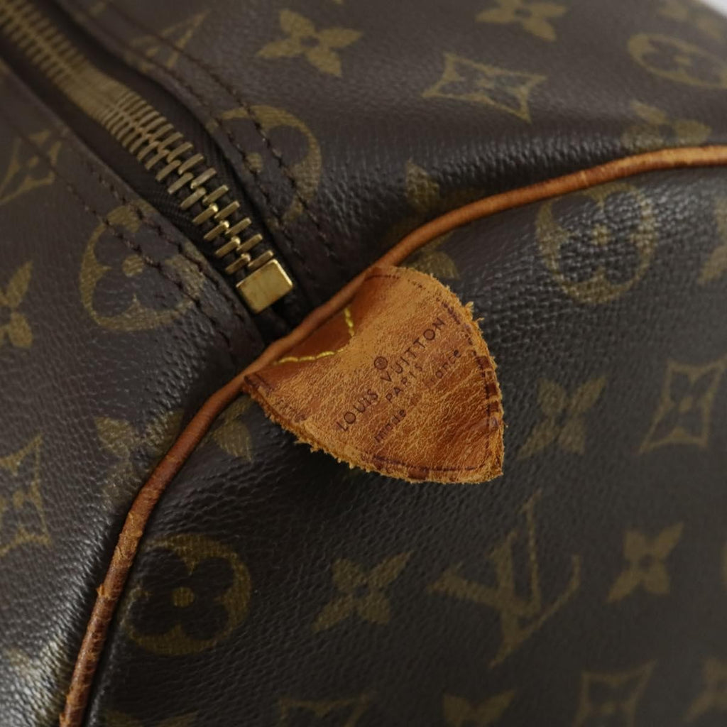 Louis Vuitton Keepall Bag Monogram Canvas Brown Canvas Travel Bag