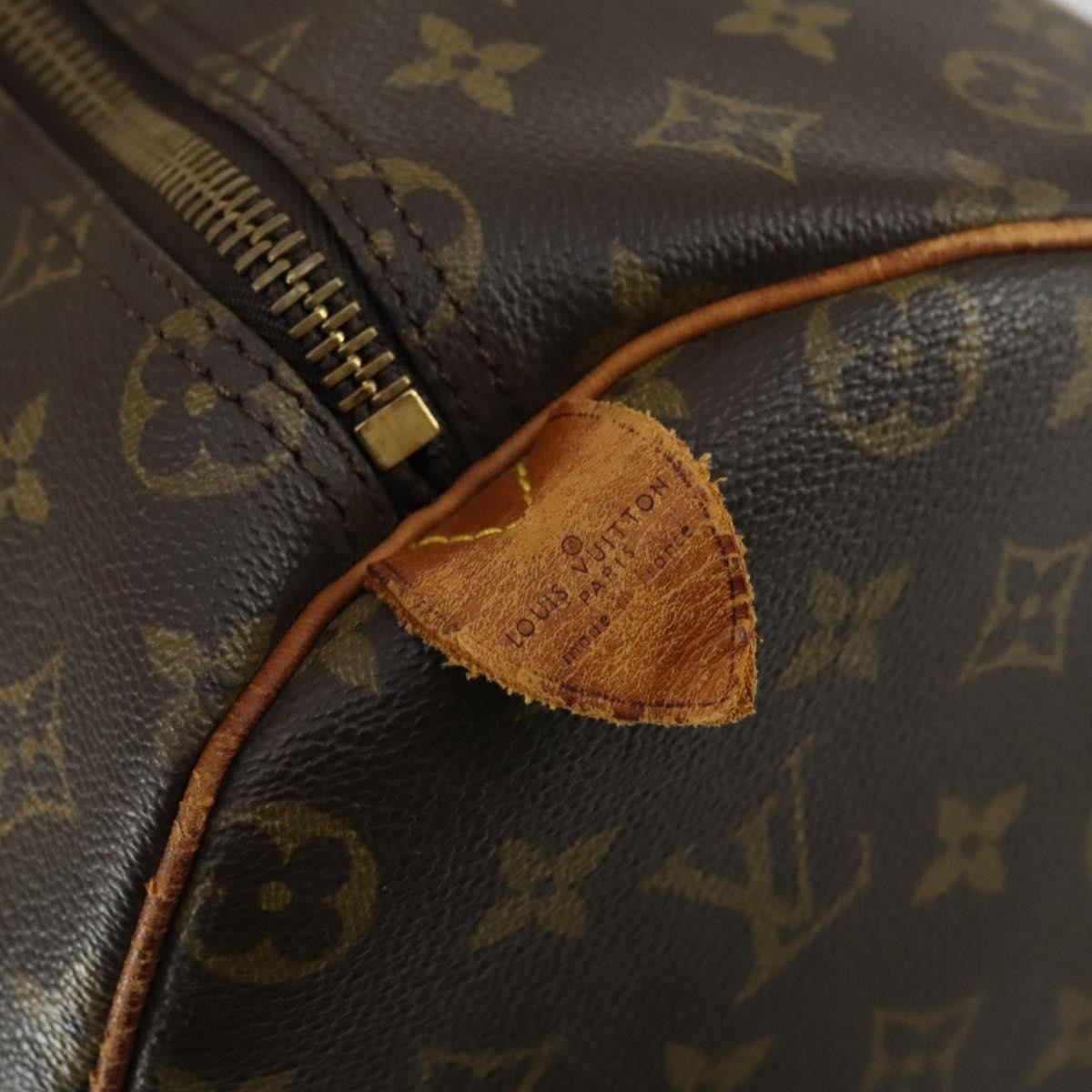 Louis Vuitton Keepall Bag Monogram Canvas Brown Canvas Travel Bag