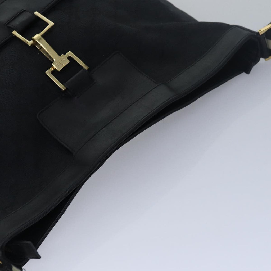 Gucci Vintage Jackie Shoulder Bag Canvas And Leather Multicolour Canvas Shoulder Bag Bag (Pre-Owned)