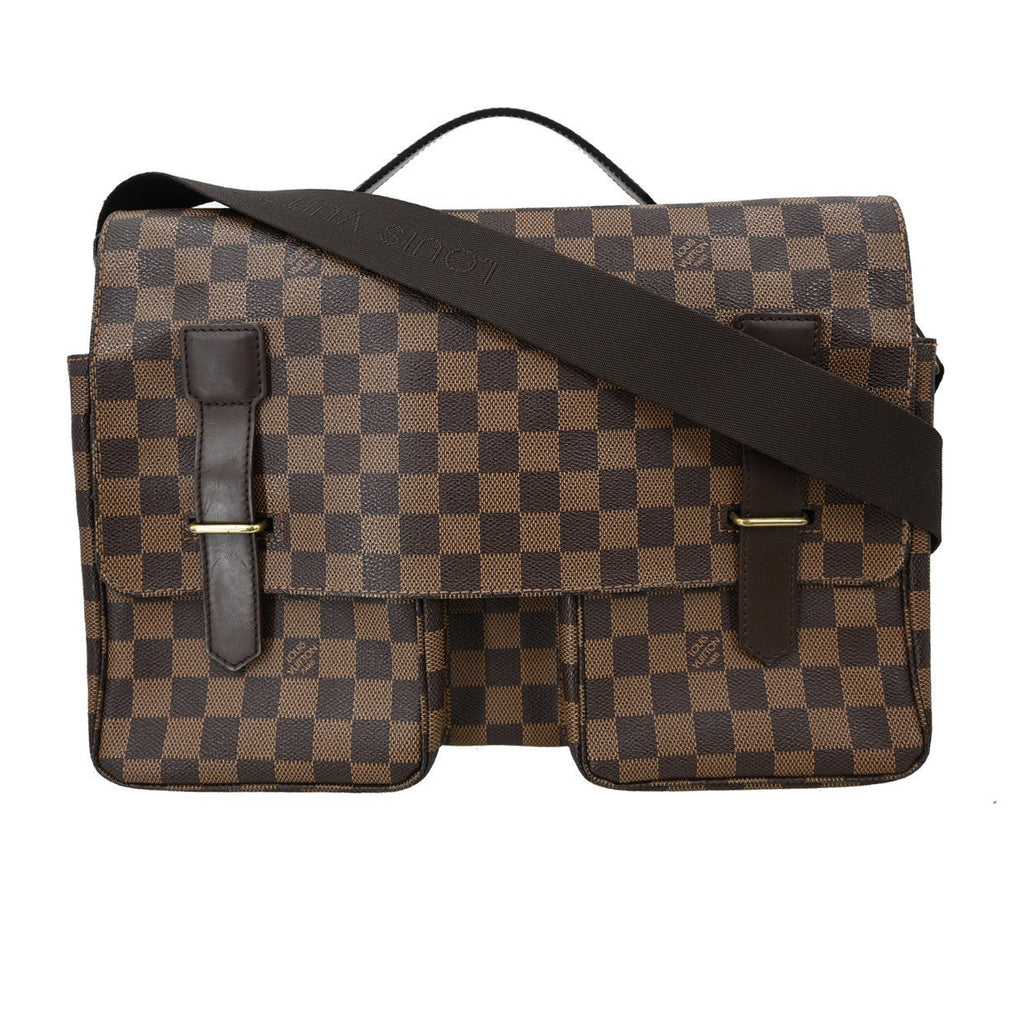 Louis Vuitton Broadway Bag Damier Brown Canvas Briefcase Bag