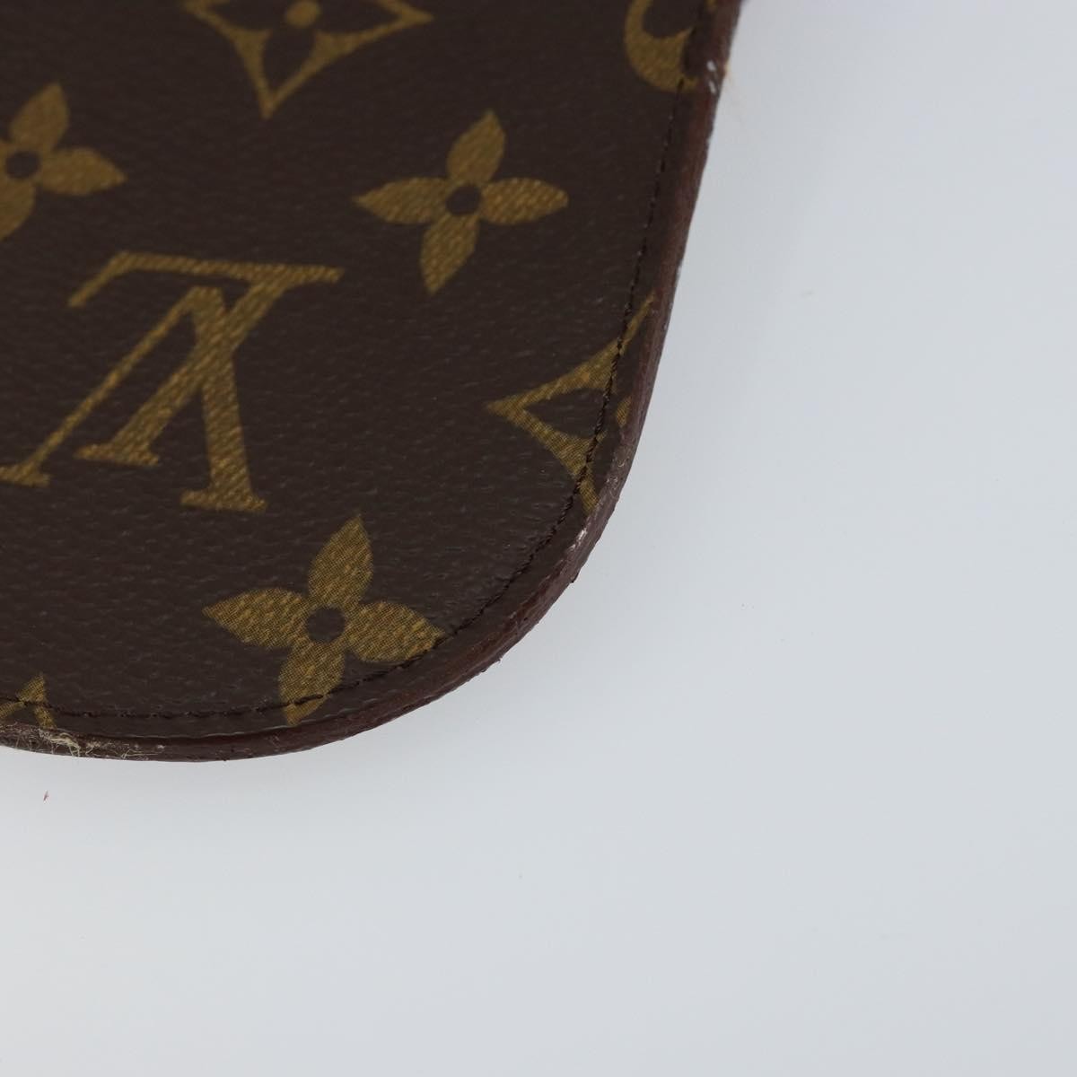 Louis Vuitton Etui À Lunette Canvas Brown Canvas Card Holders Accessory