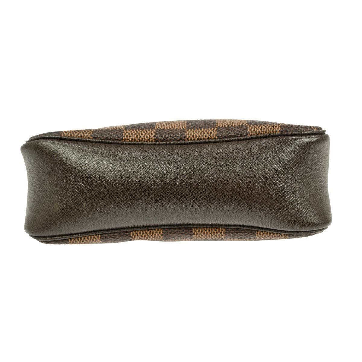 Louis Vuitton Trousse Make Up Bag Damier Canvas Brown Canvas Clutche & Pouche Bag