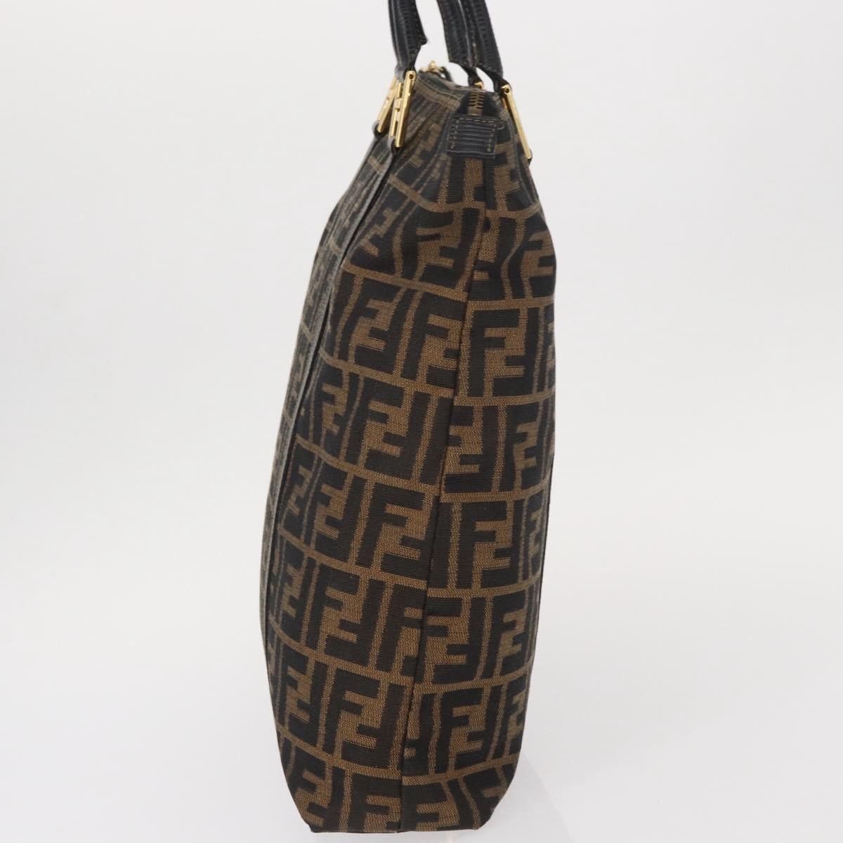 Fendi Zucca Tote Bag Canvas Black Canvas Tote Bag Bag