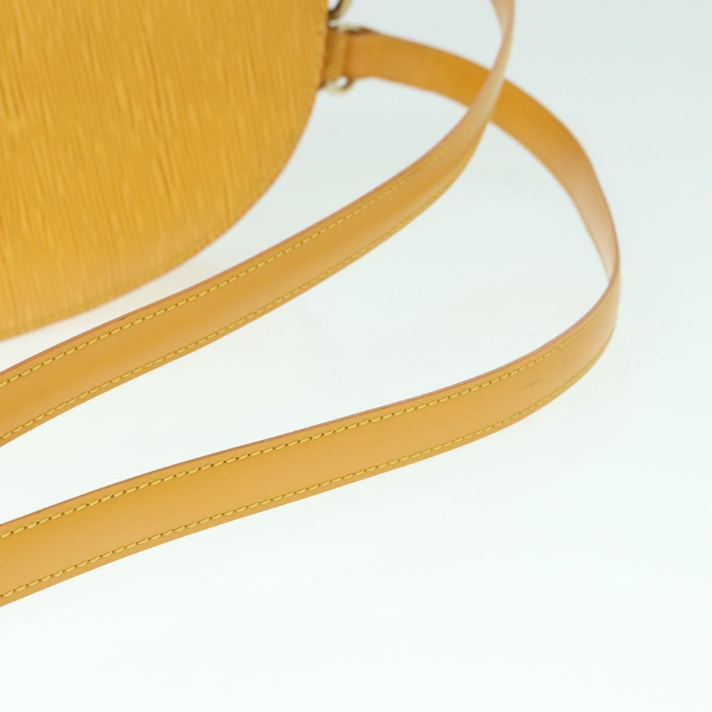 Louis Vuitton Mabillon Backpack Epi Leather Yellow Leather Backpack Bag
