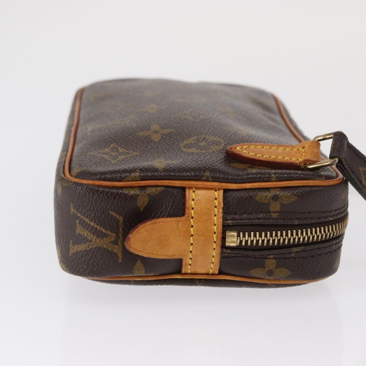 Louis Vuitton Pochette Marly Bandouliere Bag Monogram Canvas Brown Canvas Shoulder Bag
