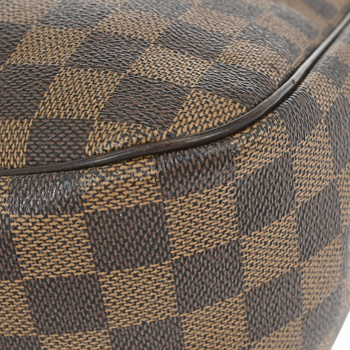 Louis Vuitton Parioli Handbag Damier Brown Canvas Tote Bag