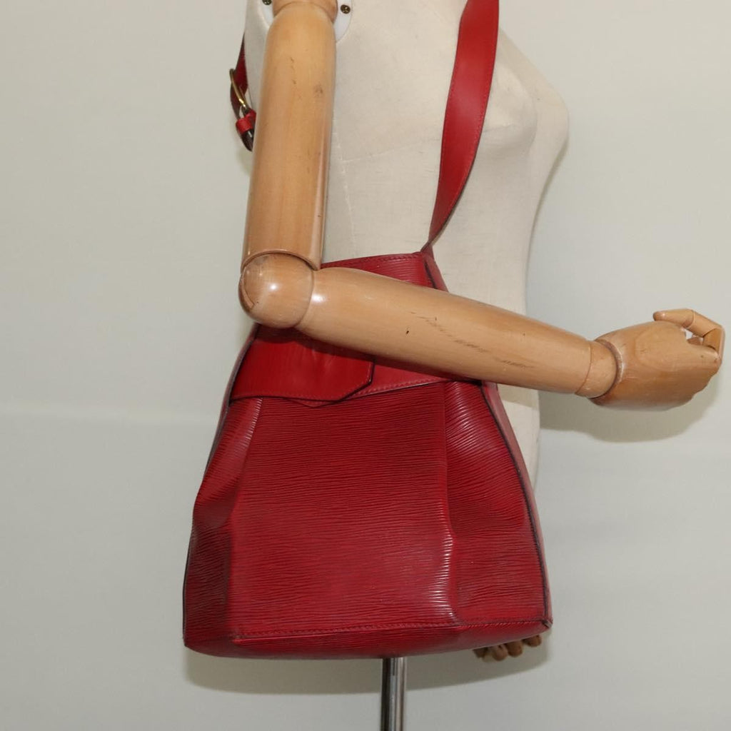 Louis Vuitton Vintage Sac D'epaule Handbag Epi Leather Red Leather Shoulder Bag