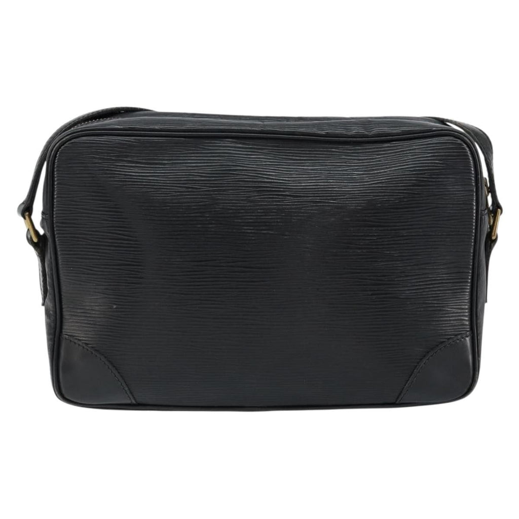 Louis Vuitton Trocadero Handbag Epi Leather Black Leather Shoulder Bag