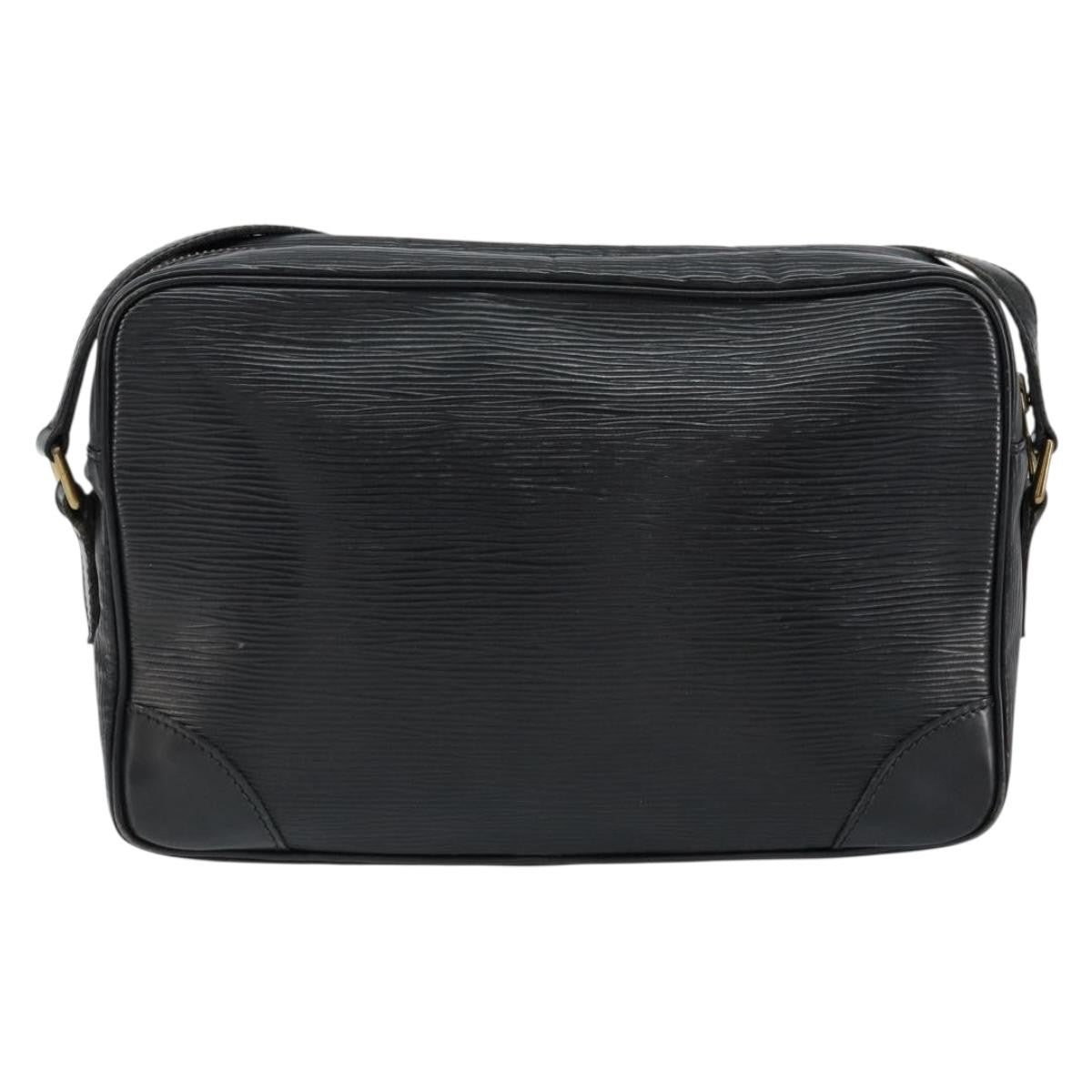 Louis Vuitton Trocadero Handbag Epi Leather Black Leather Shoulder Bag