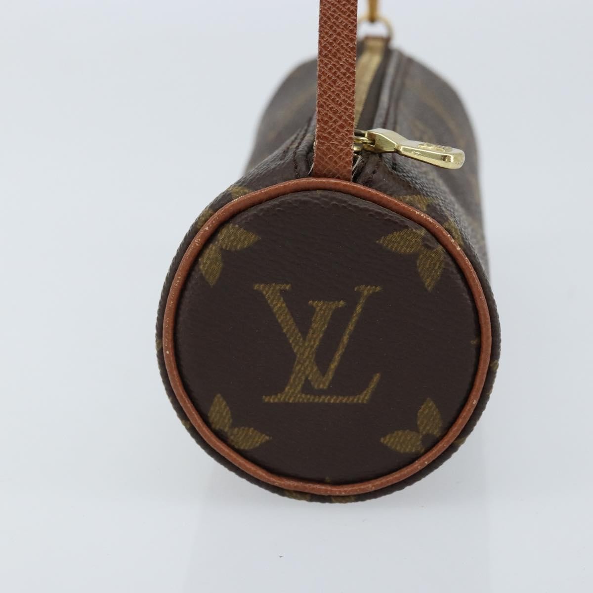 Louis Vuitton Papillon Pochette Monogram Canvas Brown Canvas Clutche & Pouche Bag